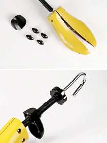 Plastic Shoe Expander For High Heels Or Flat Shoes, Fashionable, For Women Men Sneakers Shoes, Casual Shoes, Women Pumps Women Heels, Shoes Accessories For Women Men - Yellow - View 4