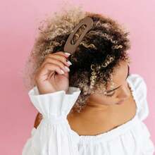 1 件装扁平发夹大爪夹 - 女士扁平爪夹 | 适合稀疏和浓密头发的平发夹 | 大扁平发夹 | 女孩鳄鱼发夹 - 彩色 - 查看 4