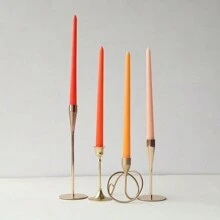 4 cái (Một hộp) Nến thân dài thon dài màu hồng và tím chuyển màu trang trí tiệc cưới không khí nến dài đầy màu sắc không mùi không khói bốn mảnh nến không khí ngày lễ nến thân dài chuyển màu nến ngày lễ tình nhân nến giáng sinh halloween, ma quái, mùa thu, lễ hội, ngày lễ giáng sinh, mùa đông, ngày lễ, lễ hội, trang trí phòng, quà tặng - Nhiều màu - Xem 20