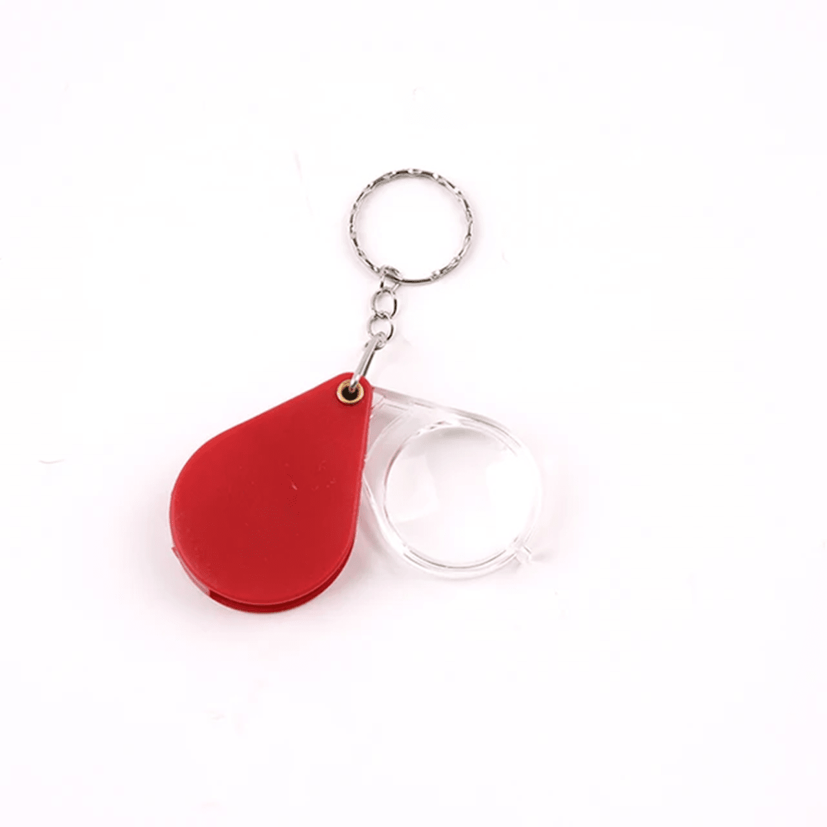 Folding Key Chain Magnifier, HighDefinition Reading Tool For The