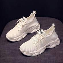 Zapatillas Casuales Para Mujer - Beis - Ver 1