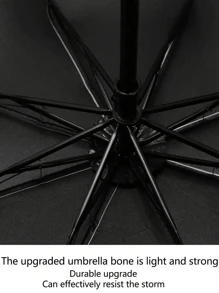 Heavy Duty Windproof Waterproof Travel Umbrella With Automatic UV Protection Boy Valentine Heart Valentine