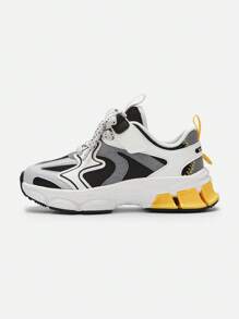 Balabala Girls' Running Shoes, 2024 Autumn New Breathable And Anti-Slip Sneakers, Retro Style - Grey - View 2