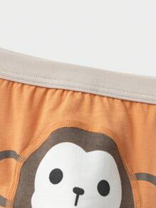 Balabala Cuecas boxer para meninos, novo estilo 2024, macias e fofas, conjunto com quatro unidades
