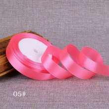 1pc Ribbon DIY Handmade Rose Hair Clip, 1cm/2cm Width 22m Length Satin Ribbon, Cake Candy Box Packaging Decoration Ribbon, Wedding Supplies - Multicolor - View 19