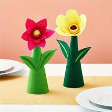 10pcs 19.5cm/6.78in White Polystyrene Cones, Foam Craft Molds For DIY Models, Tree, Flower Decor Best Gifts - White - View 3