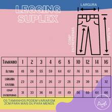 Kit 2 Leg Pants Suplex Leggings Children's Youth Women's Girls Size 1 To 16 - 紫紅色 - 查看 8