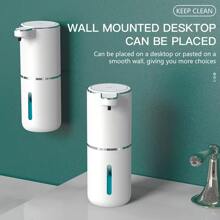 P11 Automatic Inductive Soap Dispenser Foam Washing Phone Smart Hand Washing Soap Dispenser Washing - White - View 1