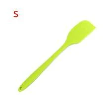 1PC/2PCS/3PCS Silicone Scraper Baking Cream Spatula High-Temperature Resistant Cake Scraper Integrated Butter Scraper