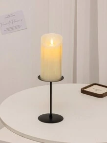 3 件套豪华金属烛台，家庭聚会婚礼餐厅浪漫烛光晚餐装饰，法式复古优雅风格，简约美学装饰品，房间装饰，礼物 - 黑色 - 查看 5