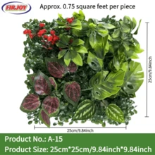 FIRJOY 1PC Mô phỏng Cây xanh trang trí tường ngoài trời Milan, Mô phỏng kết hợp bãi cỏ Milan, Cây nhân tạo bằng nhựa, Chống tia cực tím, Cây xanh trang trí trong nhà, Trang trí ban công, Trang trí đạo cụ nền chụp ảnh, Mô phỏng trang trí kết hợp cây xanh, Thích hợp cho cảnh trong nhà, ngoài trời và đám cưới, Trang trí nhà cửa và sân vườn. - nhiều màu - Xem 13