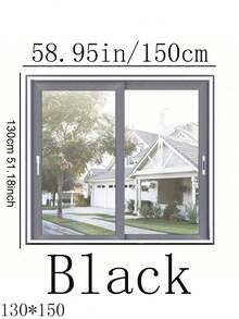 1pc/Pack Encrypted Window Screen Anti-Mosquito Self-Adhesive Window Screen Suitable For Living Room, Bedroom, Kitchen, Bathroom, Home Decor, Room Decor - White - View 8