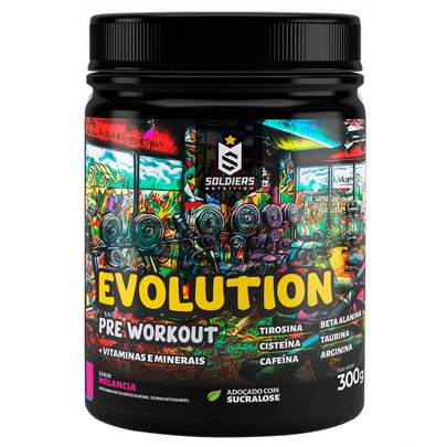  Pré Treino Evolution 300g - Soldiers Nutrition