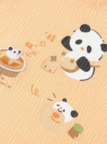 Balabala 女婴长袖 T 恤，2024 年新款秋季系列，可爱又舒适的打底衫 - 黃色 - 查看 5