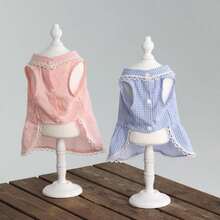 Tuta da sospensione estiva per cani di piccola taglia, Barboncino, Teddy - Multicolore - Visualizzare 8