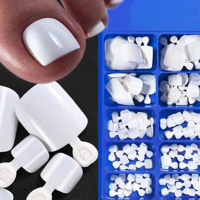 100Pcs 12 Sizes Whi…