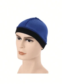 1pc Thickened Silk Breathable Dome Cap For Wig, Cap Size 53CM (Small Size), Wide Elastic Mesh Cap With Wave Edge - Multicolor - View 13