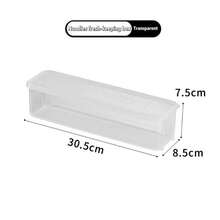 Caja de almacenamiento de fideos, caja grande de conservación de fideos largos, caja rectangular de gran capacidad para pasta sellada - Multicolor - Ver 9
