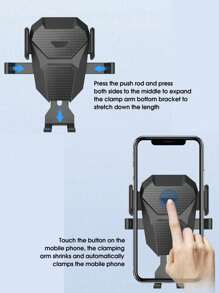 1 件装汽车仪表板强力吸盘支架，通用车载手机支架
