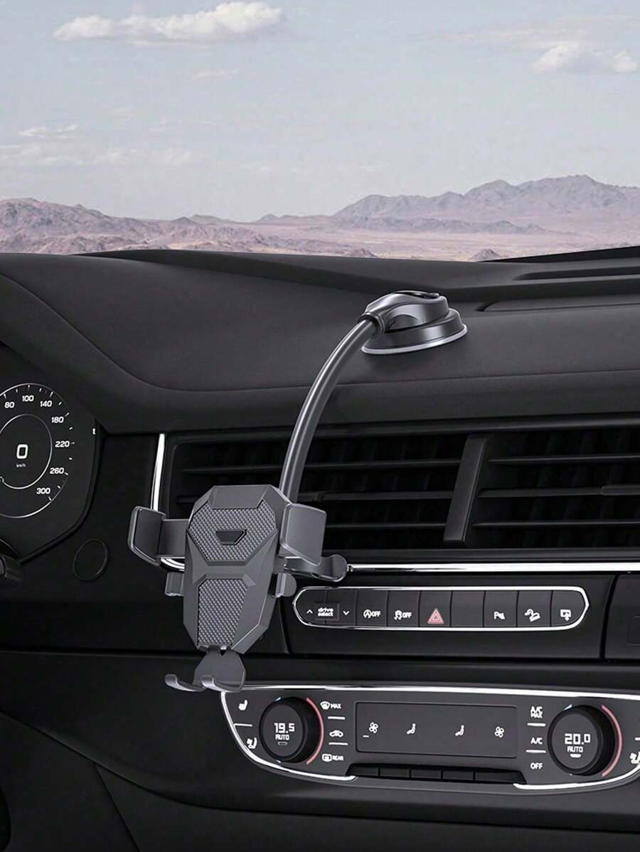 1 件装汽车仪表板强力吸盘支架，通用车载手机支架