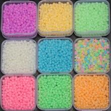 30 gram/hộp Phát sáng trong bóng tối Hạt giống thủy tinh Nhiều màu Hạt phát sáng nhỏ dễ thương Hạt đệm rời để làm đồ trang sức Vòng tay tự làm Vòng cổ Đồ thủ công thủ công - Hạt giống phát sáng - Xem 7