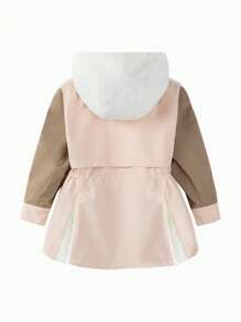 mini bala Áo khoác ngoài cho bé gái Quần áo công sở cho bé Quần áo thường ngày mát mẻ - Hồng - Xem 5