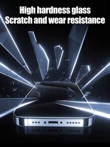 1 pièce Film protecteur d'écran anti-espionnage, dureté 9H, facile à appliquer, couverture plein écran, résistant aux rayures, anti-poussière, résistant à l'eau, compatible avec iPhone 16/16 Plus/15 Pro/15 Pro Max/14/14 Plus/14 Pro/14 Pro Max/13/13 Pro/13 Pro Max/12/12 Pro/12 Pro Max/11/11 Pro/11 Pro Max/X/XS/XS MAX/XR