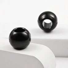 1pc 00g Ball Shaped Earring, Suitable For Stretched Ear Piercings, 10mm Stainless Steel Ear Gauge Expander, Body Piercing Jewelry - Sphere - View 7