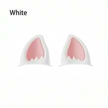 2 chiếc Mũ bảo hiểm tai mèo Đề can dán, Đồ trang trí tai Kitty dễ thương cho xe máy, xe tay ga, xe đạp, Giáng sinh và Halloween - Nhiều màu - Xem 9