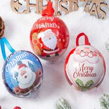 Christmas Candy Box, Decorative Ornament,  Ball, Creative Hanging Iron Ball, Christmas Supplies Ornament, Christmas Tree Decorations