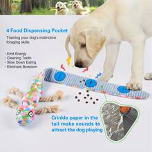 1 đồ chơi thú cưng nhai vui nhộn có tiếng kêu, thích hợp cho chó nhỏ/vừa/lớn - Nhiều màu - Xem 3