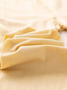 1 件装儿童纯色高密度紧身连裤袜女童芭蕾舞长袜 - 杏色 - 查看 2