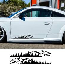 50x8.5cmVan Camper Body Side Decor Decal  Graphics Mountain Trees Styling Sticker Motorhome RV Vinyl Decoration Auto Tuning Accessories - 50x8.5cm/19.69x3.35inch - View 8