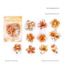 一包20张烫金激光贴纸，图案多样，适用于手机壳、个性化相册、日记本、剪贴簿、拼贴画、办公及学习用品，返校必备。 - 1 Pack - 查看 15