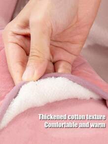 1pack 2000ml Premium Fluffy Hot Water Bottle For Soothing Pain Relief And Comfort - Ideal For Neck, Back, Shoulder, Legs, And Menstrual Cramps(The Edging And Inner Color Of The Hot Water Bag Jacket Are Randomly Selected )