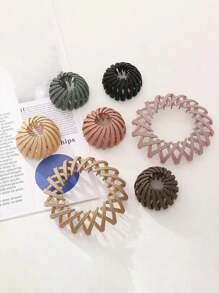 1个鸟巢发髻造型器,发饰,发夹,发圈,发髻定型器,带水钻装饰马尾夹,快速造型工具,易于使用的发髻造型器,适合初学者、学生、女孩和女性,适用于节日、派对、音乐节、秋季、旅行、美发工具、发饰、秋季、美发配件、旅行、女士美发配件、女士发饰、美发工具、发饰、美妆配件、礼物、旅行、送给女性的礼物、美妆配件、圣诞礼物、圣诞礼物、送给女性的圣诞礼物、成人圣诞礼物、成人圣诞礼物、美妆配件、成人圣诞礼物、成人发饰、成人发饰、成人发饰、礼物创意、美妆圣诞礼物、送给女性的礼物、优雅爪夹 - 彩色 - 查看 7