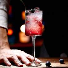 1个/6个可拆卸14盎司葡萄酒杯高脚杯高档水晶玻璃香槟杯高脚杯套装 - 彩色 - 查看 7