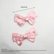 2 Peças Decoração de Sapato com Laço da Moda, Adequado para Sandálias, Chinelos, Casamento, Festa de Aniversário, Tênis Retrô, Acessórios DIY (Sapatos não incluídos), Acessórios de Sapatos Fofos Rosa para a Primavera e Verão