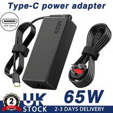 65W Laptop Power Adapter Charger - Black - View 3