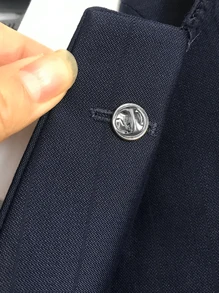 Tên tùy chỉnh Trâm dành cho phụ nữ Tùy chỉnh cá nhân Bảng tên Nút Trâm Trâm thép không gỉ Ba lô Phụ kiện quần áo Phụ kiện trang sức tùy chỉnh của phụ nữ Quà tặng quanh năm - Bạc - Xem 4