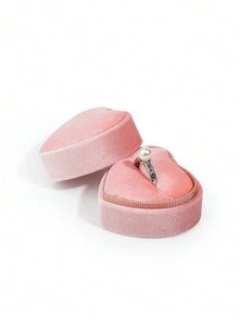 1 件旅行珠宝盒，便携式迷你珠宝旅行收纳盒，女士小珠宝盒，伴娘礼物和旅行必需品配件，用于存放戒指、项链、耳环 - 彩色 - 查看 5