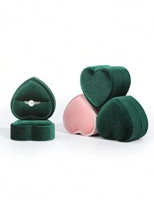 1 件旅行珠宝盒，便携式迷你珠宝旅行收纳盒，女士小珠宝盒，伴娘礼物和旅行必需品配件，用于存放戒指、项链、耳环 - 彩色 - 查看 2