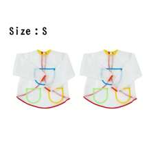 Tạp dề vẽ tranh cho trẻ em 1/2/3, Áo khoác nghệ thuật cho trẻ em, Tạp dề dài tay chống thấm nước cho trẻ em có 3 túi để vẽ tranh, nướng bánh, cho ăn, độ tuổi từ 3-10 tuổi - Nhiều màu - Xem 8