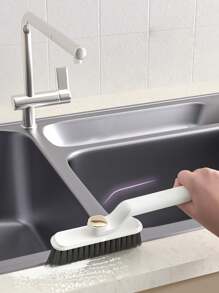 1pc Multifunctional Bathroom Tile Corner Cleaning Brush Home Bathroom Decor Fall Decor Back To School