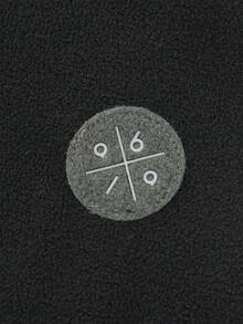 Balabala Áo khoác không tay cho bé trai tuổi teen, bộ sưu tập mùa đông mới 2024, áo khoác nỉ cho bé trai và bé gái, chống tĩnh điện và ấm áp. - màu đen - Xem 6