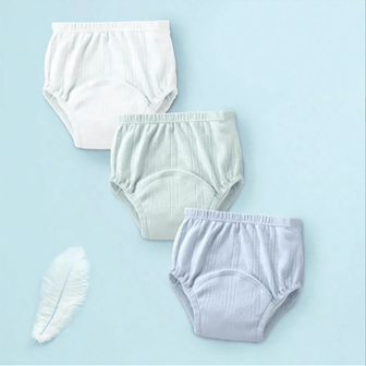 2 件/3 件婴儿训练裤和可洗尿布套和透气训练内衣和婴儿布尿布婴儿洗澡家庭装饰礼物