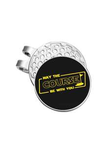 1/12Pcs Golf Ball Marker Golf Hat Clip Magnetic Alloy Marker Golf Accessories Golf Clubs, Golf Poses, Golf Cart, Juice, Fun Text, Lucky Gift For Golfers - Multicolor - View 19