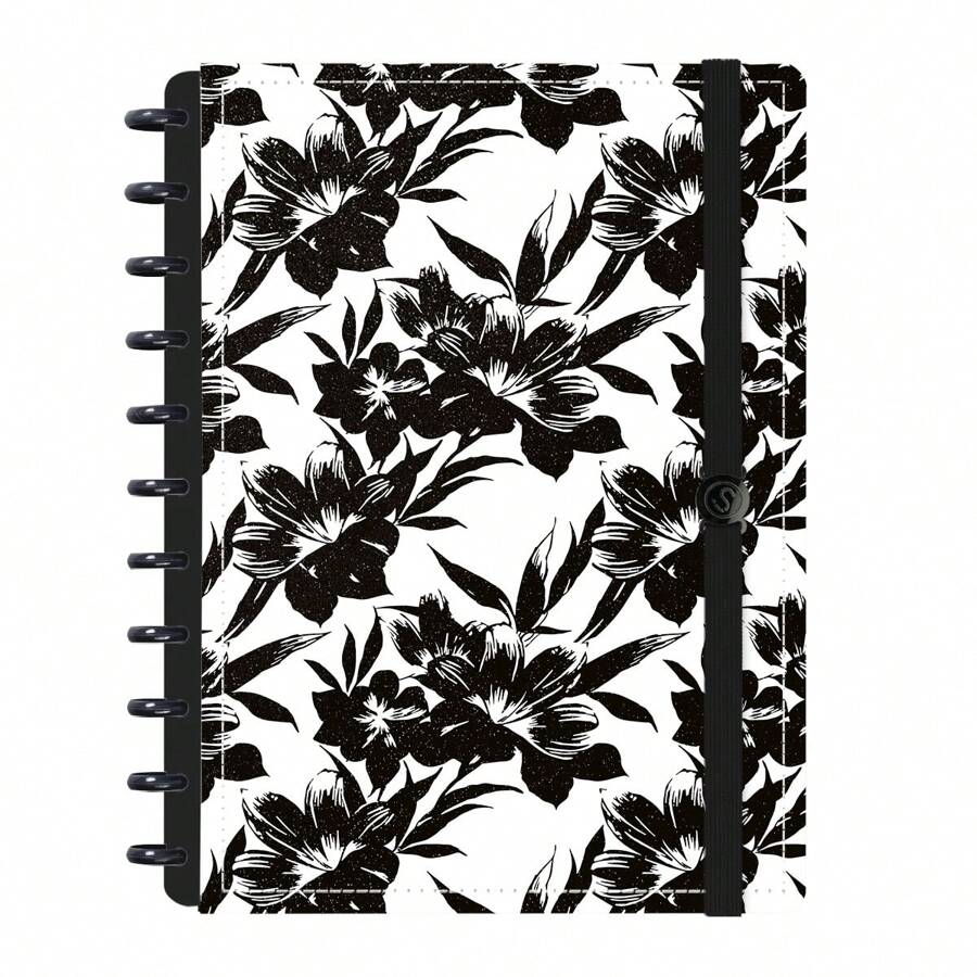 ISCOOL Smart Glamor PB Hibiscus Disc Notebook