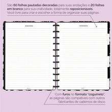 ISCOOL Smart Glamor PB Hibiscus Disc Notebook