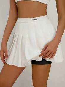 Pantys tipo short para mujer, de tela sólida y delgada, suaves y cómodos, sin costuras - Negro